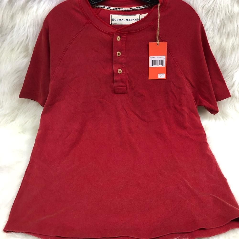 Men’s The Normal Brand Soft Button Up Tee
